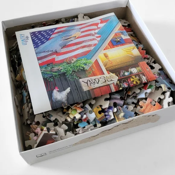 Buffalo Games Country Life 500 Piece Puzzle - Picture 4 of 4